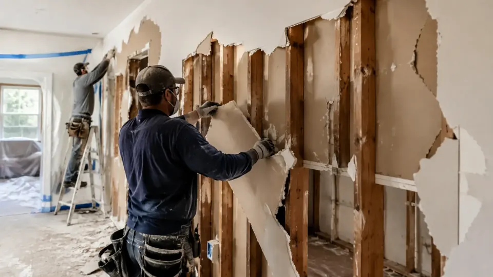 Drywall Removal & Demolition project in Springfield, Missouri