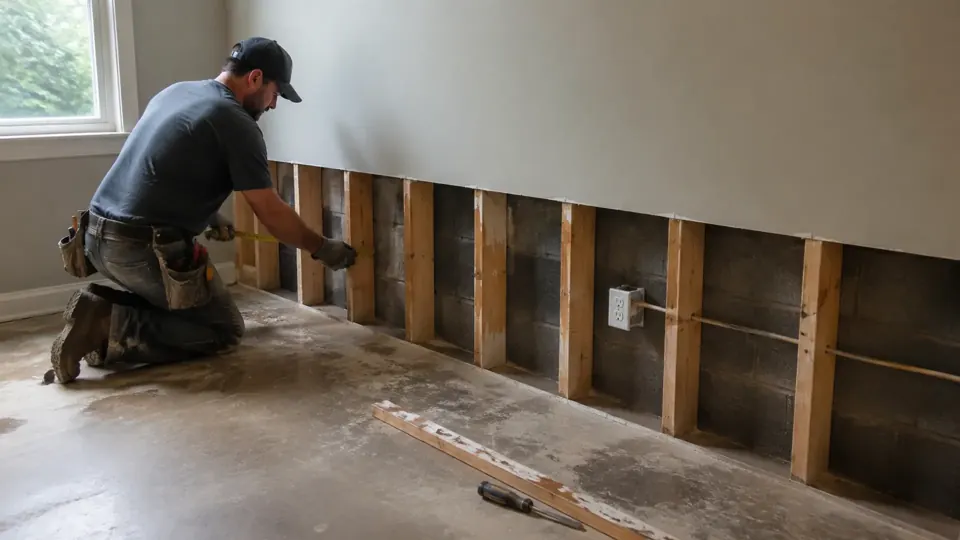 Water-Damaged Drywall Repair project in Springfield, Missouri